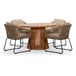 BUITEN living Palau/Tulum Sahara Dust dining tuinset