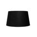 Watt & Veke Basic abat-jour droit, noir, Ø 33 cm