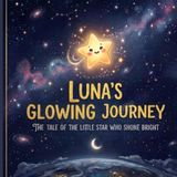 Luna's Glowing Journey Kids Story Book