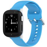 Wigento Xplora Hoogwaardige siliconen vervangingsband in lichtblauw voor de Xplora X6 Play / X6 kinderhorloge