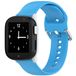 Wigento Xplora Hoogwaardige siliconen vervangingsband in lichtblauw voor de Xplora X6 Play / X6 kinderhorloge