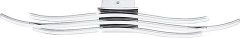 EGLO Roncade Wand/Plafondlamp 1 Lichts Chroom Wit