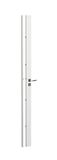 Beschermslot ASSA ABLOY Beschermslot 41 HDI+ 4 punten GA 65 x 35 schroef 70 4 sleutels - wit mouze chroom fluweel - links - 28468000