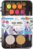 Creative Craft Group Nassau aquarel verfset met palet - 36 kleuren