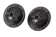 HELLA 3CB 004 811-042 Claxon - DL50 - 12V - 114dB(A) - Frequentiebereik: 310/380Hz - Behuizingskleur: Zwart - Platte stekkeraansluiting - Set - Aantal: 2