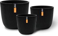 Capi Europe Cadeauset Pot bol Groove 'made with' textiel zwart