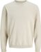 JACK&JONES JJEBASIC KNIT CREW NECK NOOS Heren Gebreide Truien Katoen Ronde Hals Lange Mouw Regular Fit Effen Moonbeam S