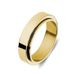 Lucardi Unisex Stainless steel goldplated anxiety ring - Ring - Staal - Goudkleurig - 15 / 47 mm