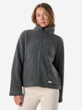 Denim Factory Denver Groen Gemêleerd Fleece Jas