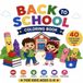 Back to school coloring book: Cute School-Themed Coloring Pages for Preschool, Kindergarten & Elementary Kids