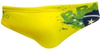 Turbo New Brazil Slip de bain Jaune S Homme