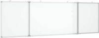 vidaXL Whiteboard magnetisch inklapbaar 160x60x1,7 cm aluminium