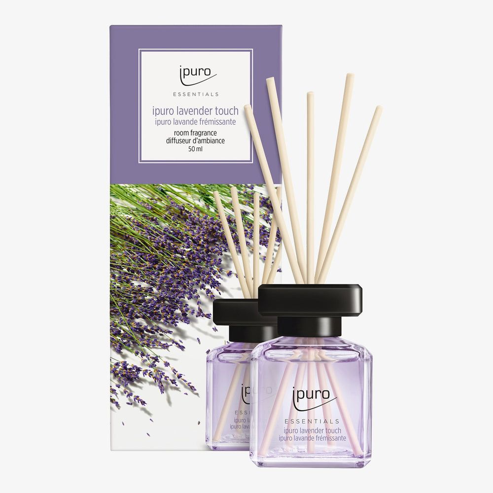 ipuro ESSENTIALS Lavender Touch Reed Aroma Diffuser - Lavender - 50ml