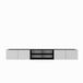 Margaret Hadas24 Nicole IV TV-kast 300 cm Zwart, Wit