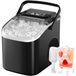 Machine à glaçons - 12 kg par 24 heures - 2 tailles de glace - Noir