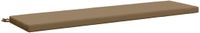 vidaXL Bankkussen SOEST 100% Polyester Taupe 160 x 40 x 5 cm