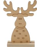 Creativ company CC Kerstfiguur Rendier 15 cm