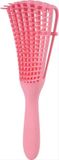 Heble® Detangler Brush for curly hair - Detangling Brush - Antiklit Haarborstel - Hairbrush - Stylingborstel - Kapper Haar Verzorging - Roze