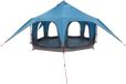 vidaXL Familietent 5-persoons Blauw Polyester