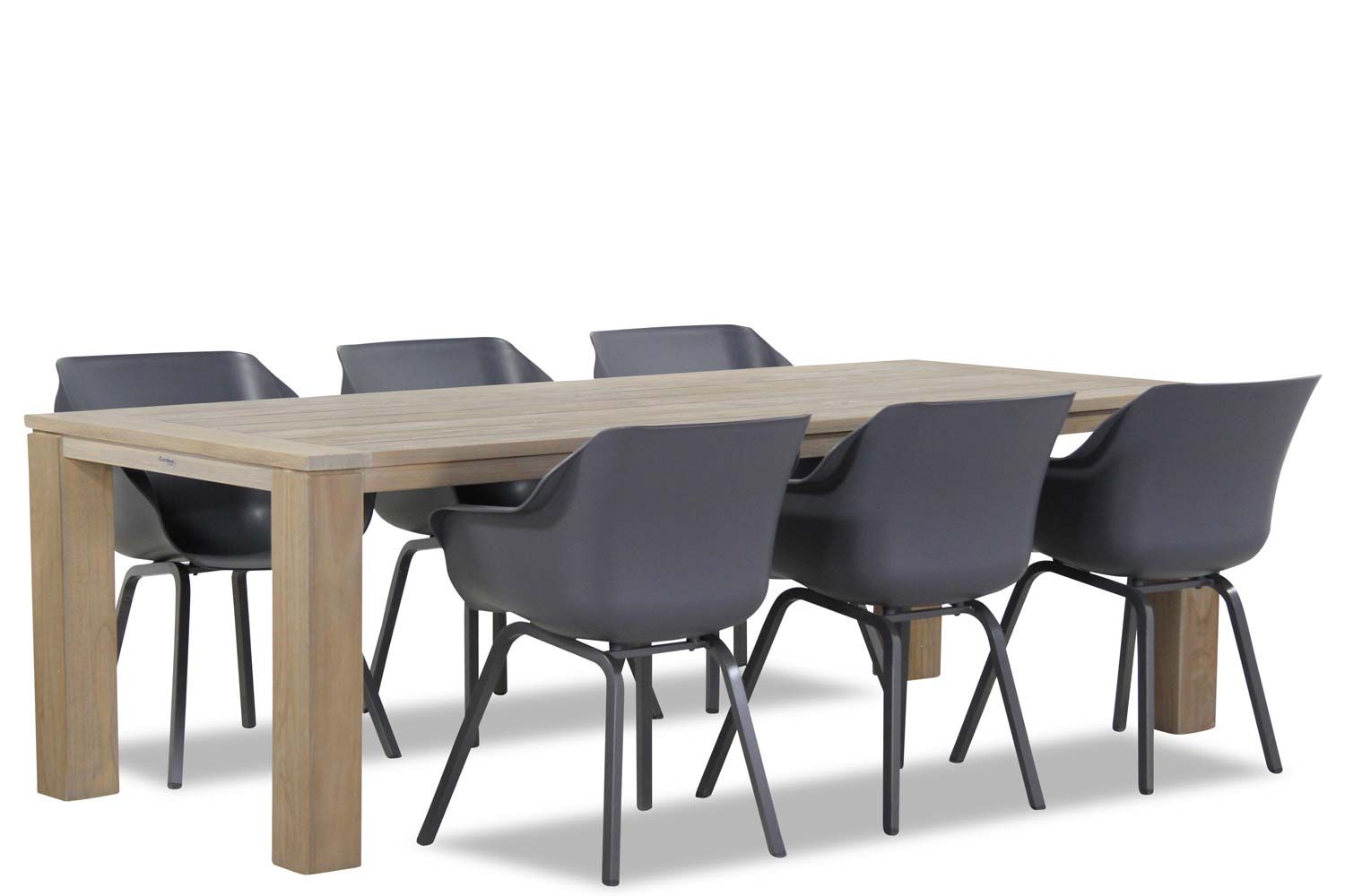 Hartman Sophie/Brighton 240 cm dining tuinset 7-delig - 7435147369384