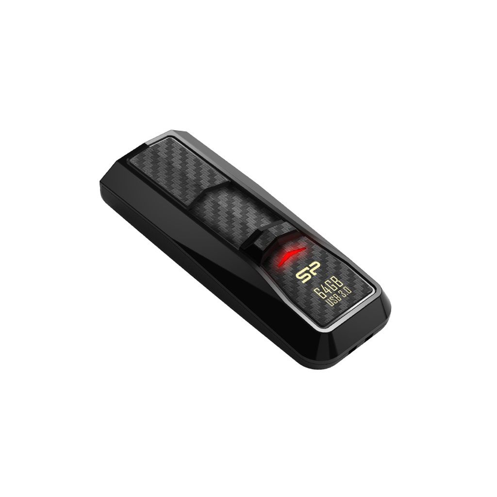 Silicon Power Blaze B50 USB-stick - 256 GB - Zwart
