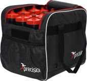 Precision bidonhouder sporttas waterfles draagtas zwart-rood.