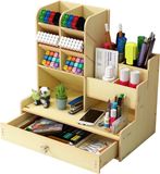 Merkloos / Sans marque Shenzhen Haorui Industrial Technology Co., Ltd. Premium Kantoor Organizer – Bureau Organizer – Kantoor Artikelen – Bureau Opberger – Bureau Rek – Kantoor Accessoires – Premium kwaliteit