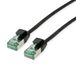 ROLINE RM U/FTP DataCentre patchkabel Cat.6A (Klasse EA), extra dun, zwart, 0,3 m