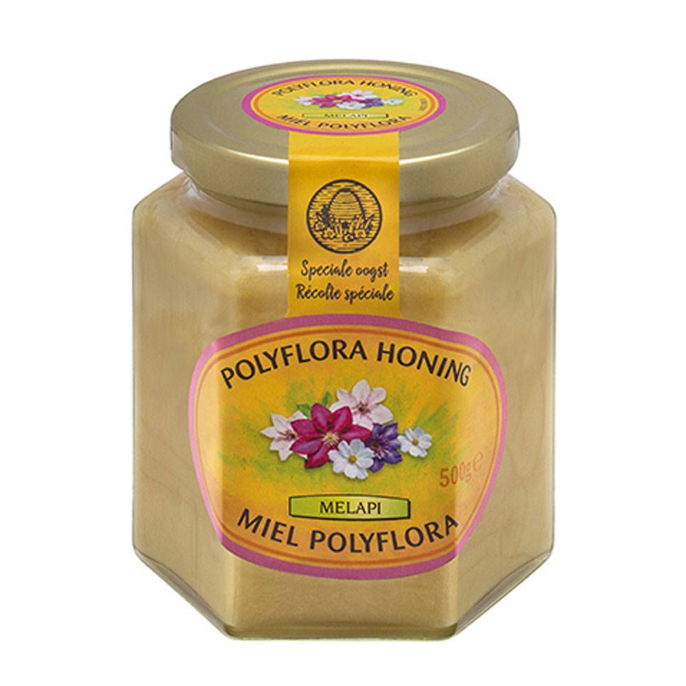 Melapi Melapi Honing Polyflora Zacht 500 g