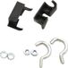 Axa Montage Set Ringslot 12/14 Mm Zwart/zilver 8-delig