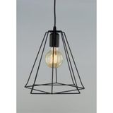 Theluz 855/30NR Plafondverlichting E27 LED Zwart Metaal