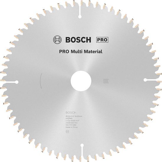 Bosch Multi Material cirkelzaagbladen - 2 608 640 514