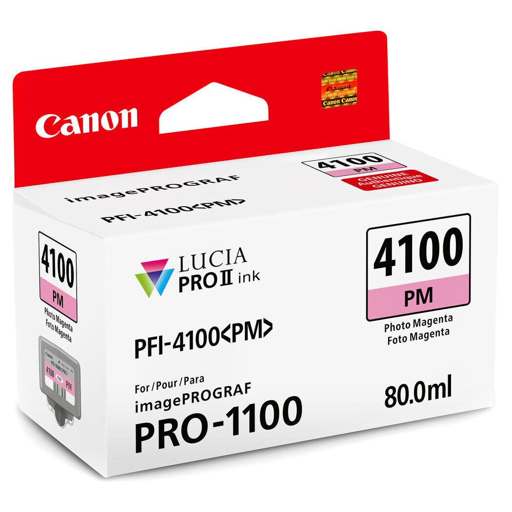 Canon PFI-4100PM Photo Magenta Ink Cartridge for PRO-1100 Printer