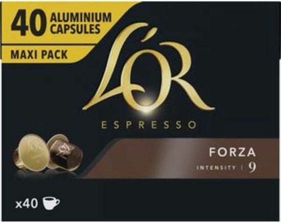 L'OR Espresso Koffiecups Forza - 40 stuks