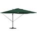 Parasol Vert 351 X 250 X 253 Cm Polyester Et Aluminium