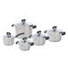 BK Conical Cool Set de casseroles - 5 pièces - Inox