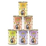 GranataPet DeliCatessen multipack 3, mix van natte kattenvoer om te proberen zonder vis, compleet voedsel voor de kat zonder granen, met veel vlees en hoogwaardige oliën voor gourmets, 6 x 400 g