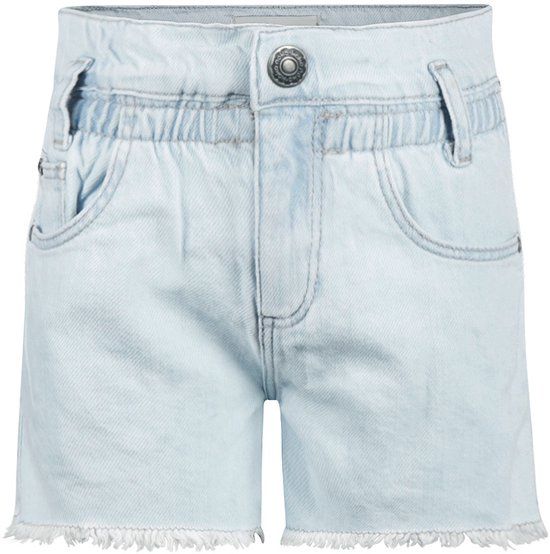 Koko Noko Meisjes Loose Fit Jeans shorts - Blue jeans