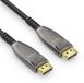 sonero 25 meter 8K DisplayPort 1.4 glasvezelkabel, hybride LWL-kabel resolutie tot 8K 60Hz (7680 x 4320) / 4K 120Hz (3840 × 2160) ondersteuning HDR en DSC antraciet