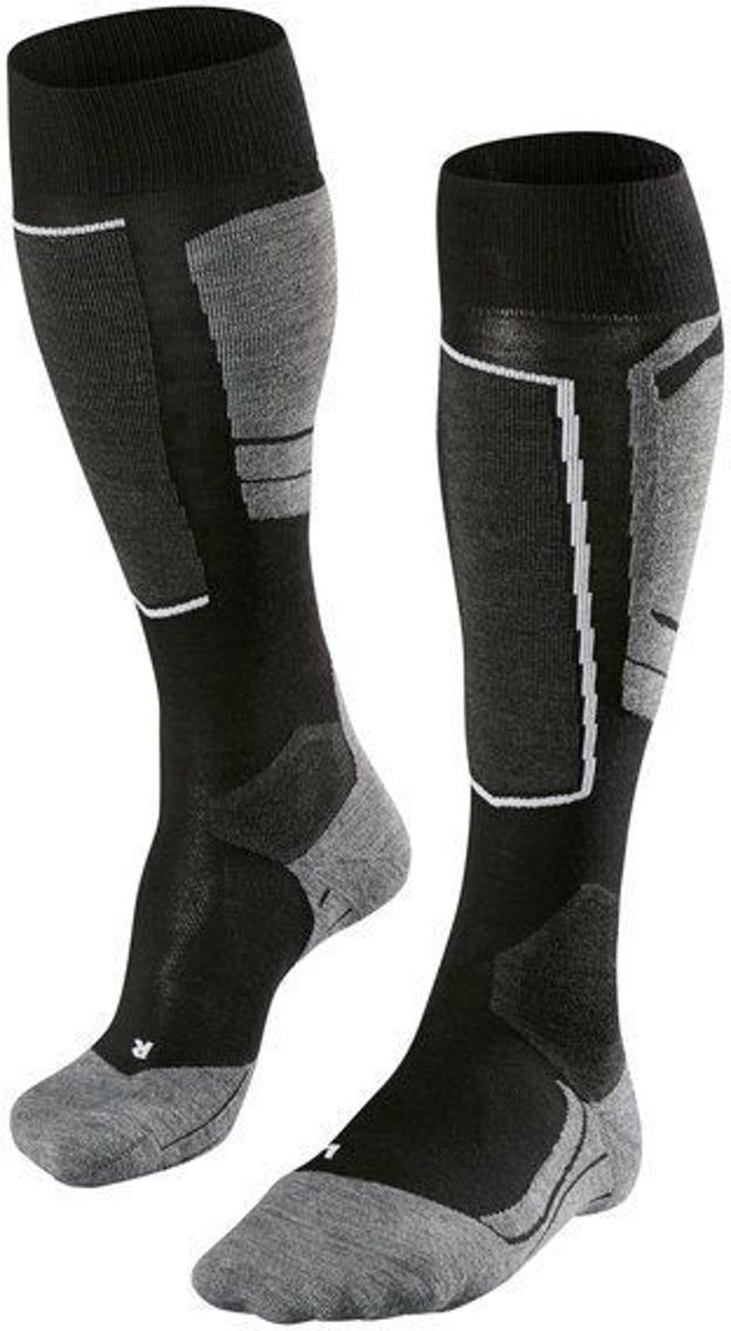 Falke SK 4 Wintersportsokken Dames Zwart Maat 4142