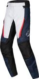 Alpinestars ST-1 waterdichte motorfiets textiel broek - Zwart/blauw/rood - Maat S