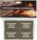 Mil-Tec Watervaste lucifers 4-pack