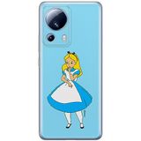 ERT GROUP mobiel telefoonhoesje voor Xiaomi 13 LITE/CIVI 2 origineel en officieel erkend Disney patroon Alice 010 optimaal aangepast aan de vorm van de mobiele telefoon, hoesje is gemaakt van TPU