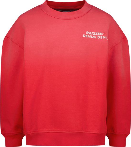 Raizzed zomer sweater jongens - rood - Nover - boxy fit