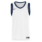 NIKE Mens Team25 Basketball Stock Jersey - White/Obsidian