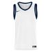 NIKE Mens Team25 Basketball Stock Jersey - White/Obsidian