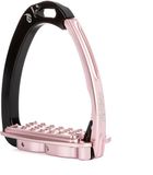 Tech Stirrups Tech Stijgbeugel Venice Evo plat-Zwart-roze