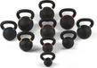 Toorx Fitness Kettlebell - 4 kg - Gietijzer - Mat Zwart