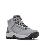 Columbia Womens Transverse Waterproof Hiking Boot, Titanium Grey Steel/Juicy, 7.5