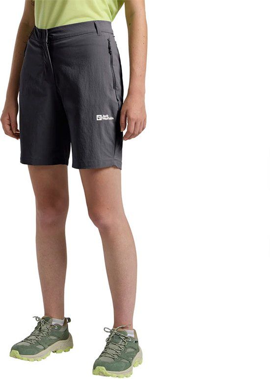Jack Wolfskin Hikeout Korte Broek Grijs 36 Vrouw